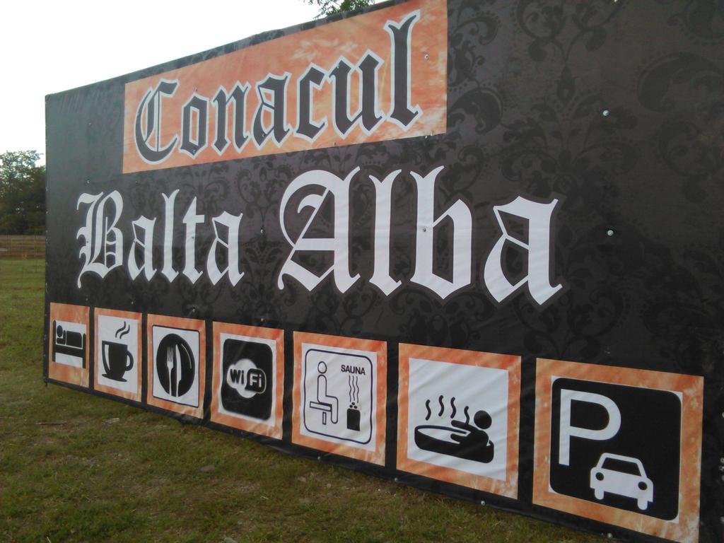 Hotel Conacul Balta Albă Esterno foto